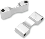 Accutronix Fender Spacers For Harley Davidson FLHR 1340 1994-1998 Front 1-1 4" - Chrome