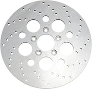 Pro-One Polished Stainless Steel Brake Disc For Harley Davidson FLD 1690 2012-2013 Rear Right - Silver