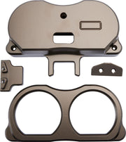 LA Choppers Dual Gauge Mount For Performance Risers For Harley Davidson FLTRK 1868 ABS 2020-2022 - Brown