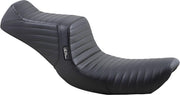 LE Pera Tailwhip Seat For Harley Davidson FXD 1340 1996-1998 Pleated - Black