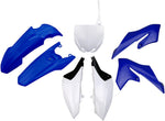 UFO Plastics Kit For Yamaha YZ65 2018-2025 - Blue OEM White