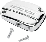 Drag Specialties Front Brake Master Cylinder Cover Kit For Harley Davidson FLHR 1584 2008 - Chrome