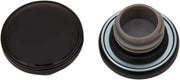 Drag Specialties Screw-In Fuel Cap For Harley Davidson FLD 1690 2012-2013 - Black