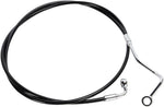 Magnum Shielding XR Stainless Brake Hose For Harley Davidson FLS 1690 2015-2016 Front 89.5 cm (35-1 4") - Black Chrome