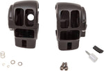 Drag Specialties Handlebar Switch Housing Kit For Harley Davidson FLHT 1340 1996-1998 - Black