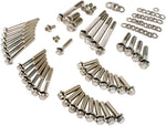 Feuling Parts 12-Point External Engine Fastener Kit For Harley Davidson XL 1200 C 2004-2019 - Silver
