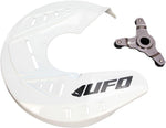 UFO Front Brake Disc Protector For Kawasaki KXF250 2013-2020 - White