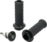 Biltwell Alumicore Grips For 25.4 mm (1") Handlebars - Black