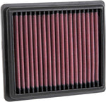 K&N High Flow Air Filter For Indian FTR 1200 2019-2020 - Black Red