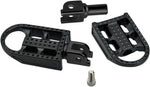 Biltwell Mushman Footpegs For Harley Davidson FLDE 1750 2018-2019 - Black
