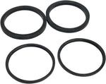 K&S Brake Caliper Seal Kit For Honda ATC200 M 1984 Fits Front Or Rear - Black