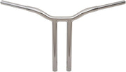 LA Choppers Kage Fighter Welded Straight-Riser Handlebar 40.5 cm (16") - Chrome