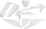 UFO Plastics Kit For KTM SX125 2019-2022 - White