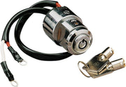 Drag Specialties Round Key Ignition Switch For Harley Davidson FXDB 1340 1991-1992 - Chrome
