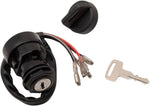 Moose Racing Ignition Switch For Polaris Big Boss 250 4X6 1989-1992 - Black