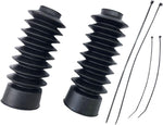 Drag Specialties Fork Boots For Harley Davidson FLD 1690 2012-2013 - Black