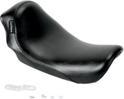 LE Pera Silhouette Solo Seat For Harley Davidson FLD 1690 2012-2013 Smooth - Black
