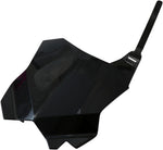 UFO Front Number Board For Kawasaki KX250 2021-2024 - Black