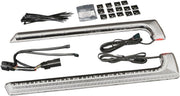 Ciro Machete Saddlebag LED Lights for Flat Bottom Bags For Harley Davidson FLHR 1340 1997-1998 Smoke