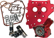 Feuling Parts Race Series Oil System Performance Pack For Harley Davidson FLD 1690 2012-2013 - Aluminum/Red