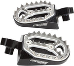 Moose Racing Qualifier Foot Pegs For Suzuki RMZ250 2010-2023 - Black