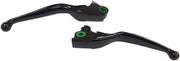 Drag Specialties Wide Blade Lever Set For Harley Davidson FLHTCUTG 1750 2017-2018 - Black