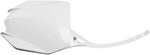 UFO Front Number Board For Yamaha YZ125 2022-2025 - White