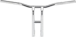 Biltwell 1" T-Bar 35.5 cm (14") Pullback T-Bar Tyson XL - Chrome
