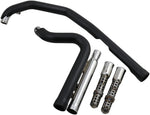 Cobra Speedster Short 909 Exhaust System For Harley Davidson XL1200C 2014-2020 - Black