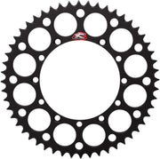 Renthal Ultralight Sprocket For Kawasaki KDX250 1983-1994 Rear 52T - Black
