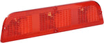 Parts Unlimited Taillight Lens For Polaris 440 LC 1993-1997 Rear Red