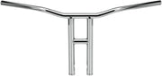 Biltwell 1" T-Bar Handlebars 35.5 cm (14") - Chrome
