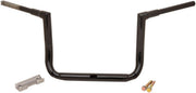 LA Choppers 1-1/2" Grande Twin Peaks Touring Handlebar For Harley Davidson FLHT 1750 ABS 2019-2022 30.5 cm (12") - Black