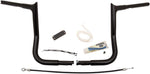 Fat Baggers Inc. 1-1 4" EZ Install Pointed Top Handlebar Kit For Harley Davidson FLHT 1584 2008 30.5 cm (12") - Black