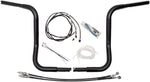 Fat Baggers Inc. 1-1 4" EZ Install Round Top Handlebar Kit For Harley Davidson FLHT 1750 2019-2020 35.5 cm (14") - Black