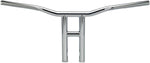 Biltwell 1" T-Bar For Harley Davidson FLDE 1750 2018-2020 30.5 cm (12") T-Bar/Tyson XL - Chrome