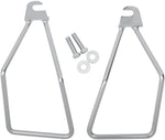 Drag Specialties Saddlebag Support Brackets For Harley Davidson FLS 1690 2012-2013 - Chrome