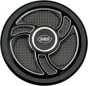 S&S Cycle Torker Stealth Air Cleaner Cover For Harley Davidson FLD 1690 2012-2013 - Black