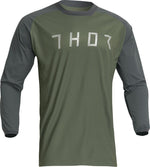 Thor Terrain Jersey - Charcoal Green