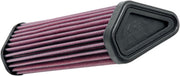 K&N High Flow Air Filter For Ducati MultiStrada 1200 2010-2012 - Black Red