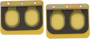 Boyesen Replacement Pro Series Reed Set for RAD Valve For Kawasaki KX250 2001-2003 - Carbon Fiber/Yellow