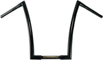 Todds 1-1/4" Strip Handlebar For Harley Davidson FLDE 1750 2018-2020 38 cm (15") - Black