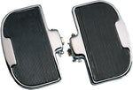 Drag Specialties Chrome Passenger Floorboards For Honda GL 1100 1980-1983 - Black Chrome