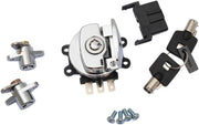 Drag Specialties Side Hinge Ignition Switch For Harley Davidson FLHR 1340 1994-1998 - Chrome