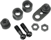 Drag Specialties Turn Signal Swivel Kit For Harley Davidson FLD 1690 2012-2013 Front Black
