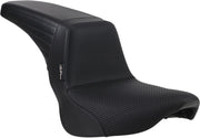 LE Pera Kickflip Seat For Harley Davidson FLSL 1750 ABS 2018-2021 Basketweave - Black
