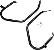 Drag Specialties Low-Profile Saddlebag Guards For Harley Davidson FLHR 1340 1997-1998 - Black