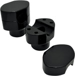 LA Choppers Springer Handlebar Riser Kit For Harley Davidson FLSTS 1340 1997-1999 38.1 mm (1-1/2") - Black