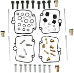 Parts Unlimited Carburettor Repair Kit For Suzuki GSX-R 750 1993-1995 - Black Gold Silver