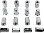DWT Lug Nuts For TGB Blade 1000 EFI 4X4 2018-2023 - Chrome/Flat